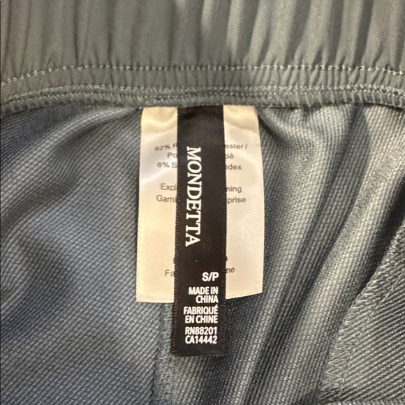 Mondetta blue gray cargo Jogger Pants size small - Picture 4 of 8